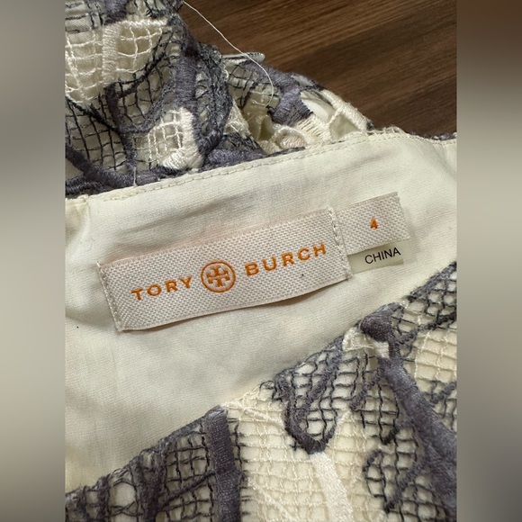 Tory Burch Summer Guipure Lace Dress size 4 style 51141440 - Picture 4 of 9